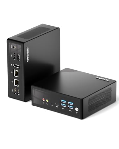 FANPEEC Mini PC N150 8GB RAM DDR5 256GB NVME SSDA~jRs[^ Windows 11 Pro/Linux 2×LANA4×USB3.0A2×USB2.0AWiFi5 BT4.2A2×HD+1×DP 4Kg