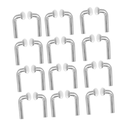 OSOLADY Enhance Warehouse Security: 100pcs Pallet Racking Accessories Drop Pin Safety Pin Flat Rivet Design