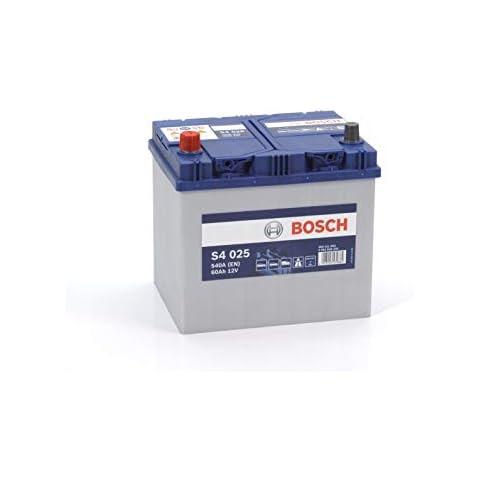 Bosch S4025 Car Battery with 60A/H Cover