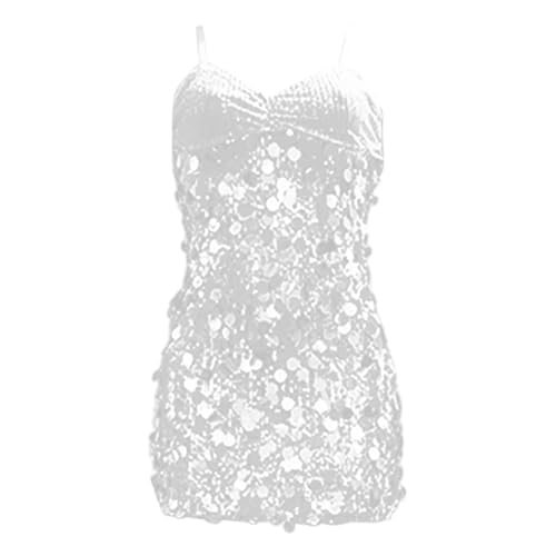 Robe de soirée sequins écailles avec paillettes durablement fixées