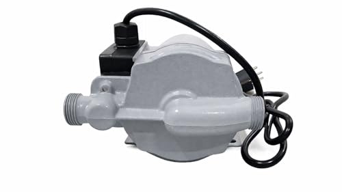 Image of Kisan 20 /9 | 120 W | Inline Automatic Water Pressure Pump | 220 V | 50 HZ | 9 M. Head | Circulation Pump | With Wall Mounting Bracket Suitable for Hot Water Circulation, Washing Machine, RO & Shower