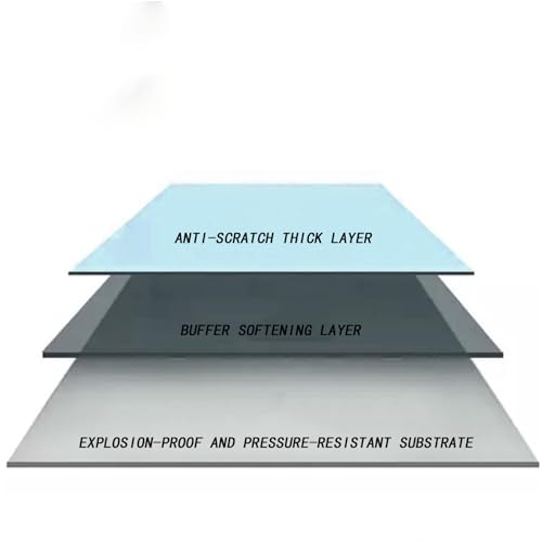 Universal Silent Wheel Suitcase, Thickened Box with Rounded Corners, 3-Layer Composite Structure Suitcase for Business Trips (Smoke White 20 inches)2