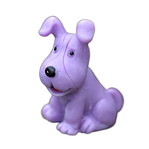 Uticon Statue de chien en résine miniature miniature miniature miniature miniature Statue de jardin Décor paysage - Couleur aléatoire Cover