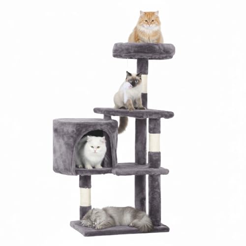 Árbol para Gatos Dopinmin 36" Invierno Interior Gris Claro miniatura 1