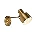 KUXY Blanc Lampe Murale Lanterne de Chevet en Fer de Chevet en métal Moderne E27 Rotatif Creative Tête Simple Tête d'intérieur Room Salon Fashion Fashion Asil Studio Hôtel Hôtel Décoratif Wall Sconce