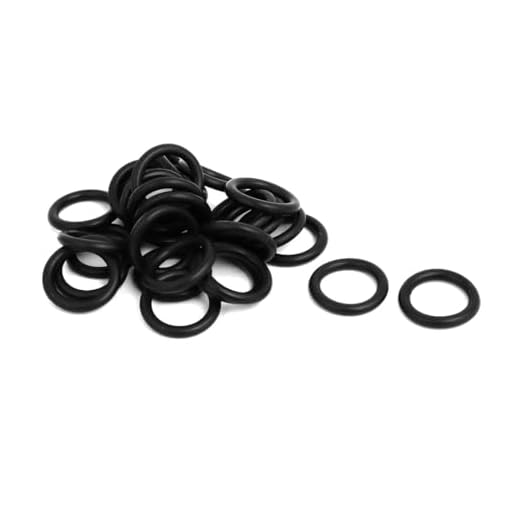 Nitrile Rubber O-Rings 28mm OD 26mm ID 1mm Width, Metric Sealing Gasket, Pack of 5