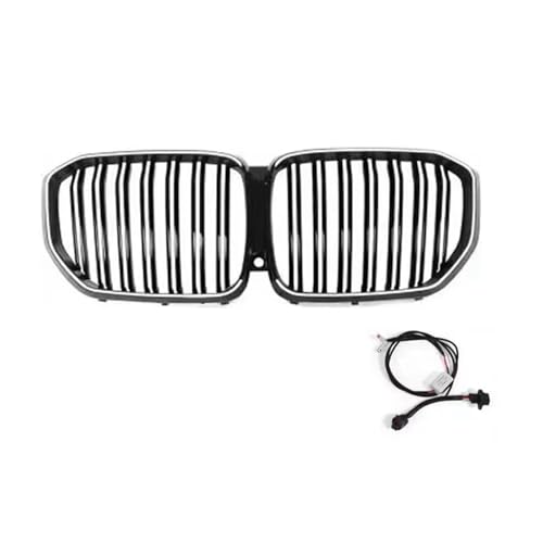 Capot de prise d'air compatible X5 G05 2019-2022 et grille de pare-chocs avant supérieure