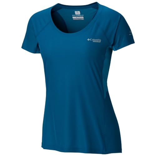Image of Columbia Women's Solid Regular Fit Titan Ultra II Short Sleeve