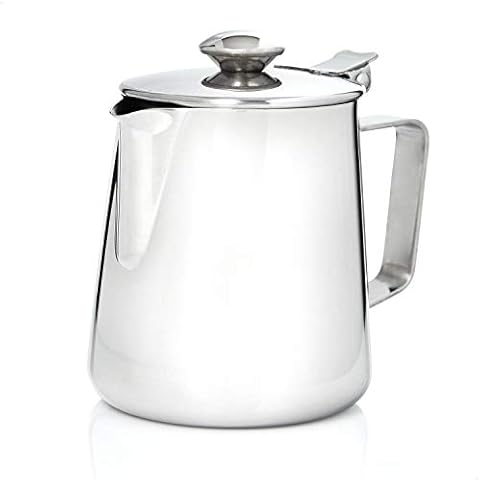 Kerafactum Kaffeekännchen Kännchen für Kaffee aus Edelstahl Cover