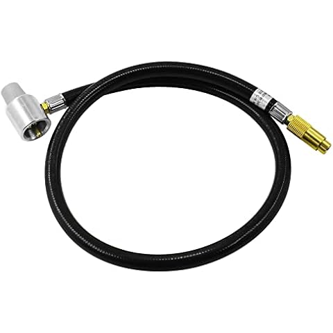 MCAMPAS 5430 Gas Regulator Extension Version,3FT Propane Regulator Hose Adapter Connect 1LB Bottle for Coleman Classic PowerPack, Tabletop and More Propane Stove (NOT for Roadtrip Grill) Cover