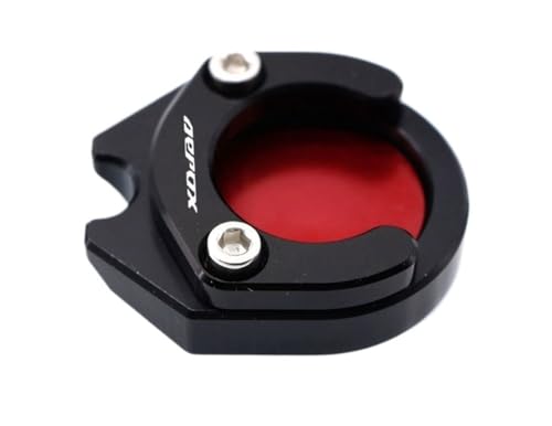 のために ヤマハ NMAX 155 300 125 X-MAX 250 400 AEROX NVX マウントフットスタンド センタースタンド延長 拡大パッド(For Aerox Red)