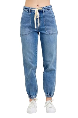 Judy Blue High Waist Denim Jogger (US, Numeric,...