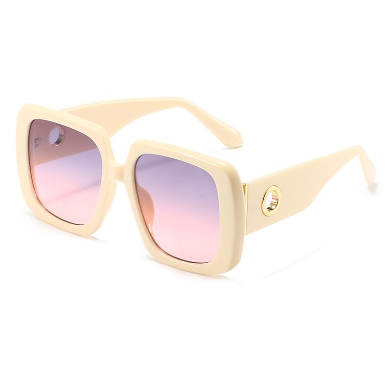 FTK® Big Frame Sunglasses for Women and Men | Protection Fashion Eyewear ffor Stage, Parties & Daily Wear-image-28