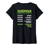 Handwerker Preistabelle pro Stunde Shirt