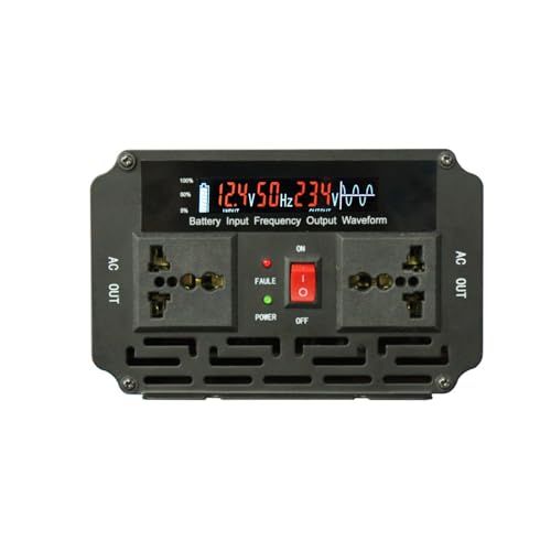Onduleur 1000W convertisseur tension 24V 110V chargeur batterie alimentation UPS