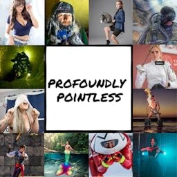 Profoundly Pointless Podcast Por Cloud10 arte de portada