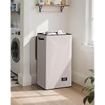 SOLEDI 100L Laundry Hamper with Lid, Large Collapsible Laundry Basket - Image 2