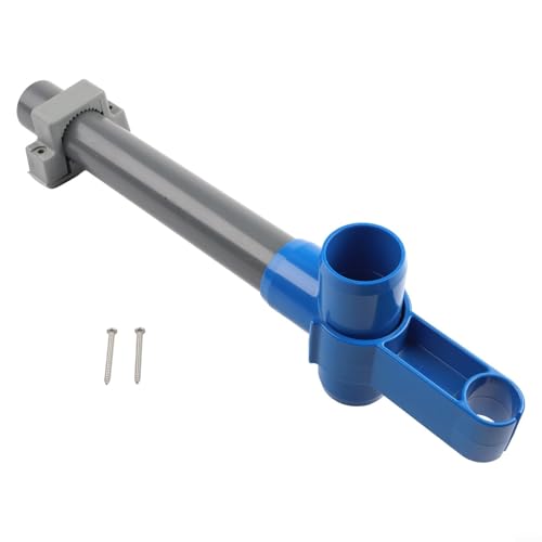 Zoegneer Kit skimmer per piscina fuori terra e interrato con facile installazione fai da te, opzioni di montaggio flessibili, tubo in PVC, tee, morsetto per tubi, hardware in acciaio inossidabile e