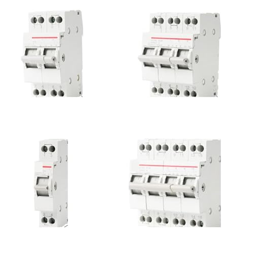 Interruptor de transferencia manual para conectar un generador a la red de casa en CA 220V 3