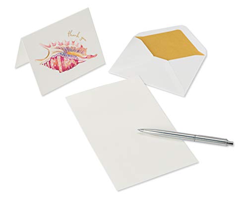 Image of Papyrus Thank You Cards with Envelopes, Sea Creatures (20-Count)