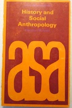 History And Social Anthropology 0422736600 Book Cover