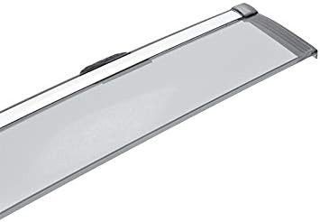 WellVisors Window Visors Wind Deflectors Compatible with Subaru Forester 2019-2024 with Chrome Trim Rain Guards 3-847SU017