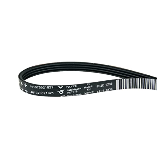Preisvergleich Produktbild Poly-V-Riemen Keilrippenriemen Keilriemen Waschmaschine 1236PJ4E Bauknecht Whirlpool 481235818206 auch Ariston Balay Constructa Bosch Cylinda Hotpoint Ignis Laden Neckermann Lloyds Smeg Privileg V-Zug