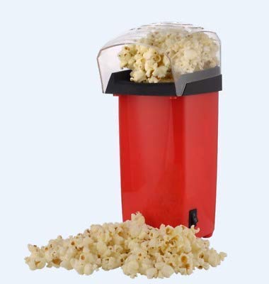 CottonTee Mini Sweet Hot Air Popcorn Machine Makes Aluminium Alloy Oil Free Popcorn (Instant Popcorn Maker Machine)