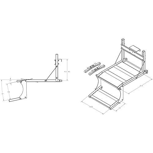 Extreme Max 3005.4246 Dog Ladder/Ramp Platform - Tan, Deluxe - Thumbnail 2