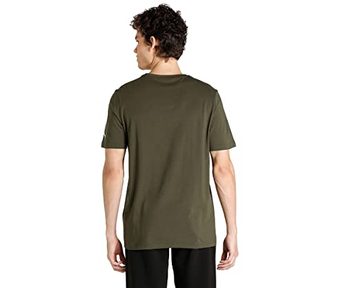 Puma Men's Cotton Solid Regular Fit T Shirt
