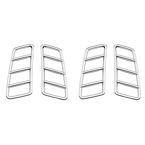Rejilla cromada de capó para Mercedes GLS X166 y ML W166, moldura exterior
