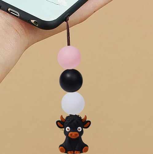 Perles en silicone vache des Highlands pour fabriquer un cadeau unique - 6