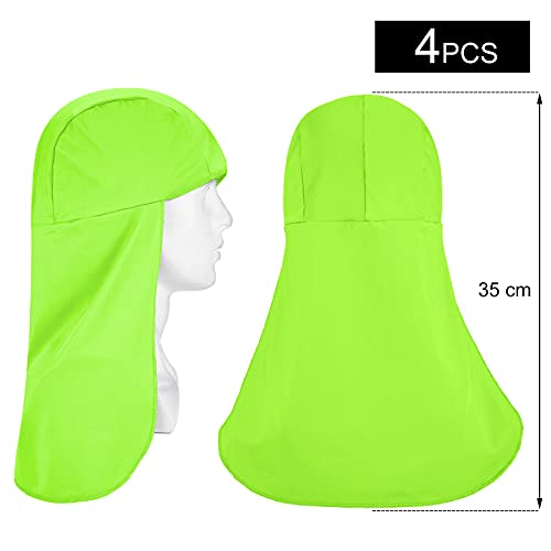 Bonnet de refroidissement sous-casque vert taille Medium pour cycliste et moto - 6