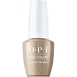 OPI(オーピーアイ) ジェルネイル 削らず落とせる 輝くツヤ ゴールド ラメ 15mL (ジェルカラー GCF010) ギフト プレゼント 【国内正規品】