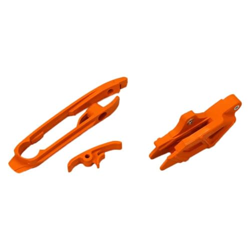 Guide chaine + patin orange kt04030-127 pour moto 85324