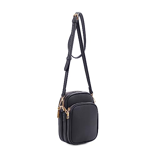 Image of Mali+Lili, Josie Triple Zip Crossbody Bag