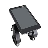 POGHDBXA LCD-Bildschirm für Fahrrad, LCD-Anzeige für Elektrofahrrad M6C, wasserdichtes Panel für E-Scooter, Farbe mit USB, für Mountainbikes, Geschwindigkeitsmesser