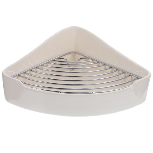 BESPORTBLE 小型ペット用陶器トイレ キビ ハムスターの寝具 おもちゃ ハムスター フィーダ ハムスター 犬用トイレ 屋内 トイレパッドホルダー ハムスター用トイレ セラ 白い