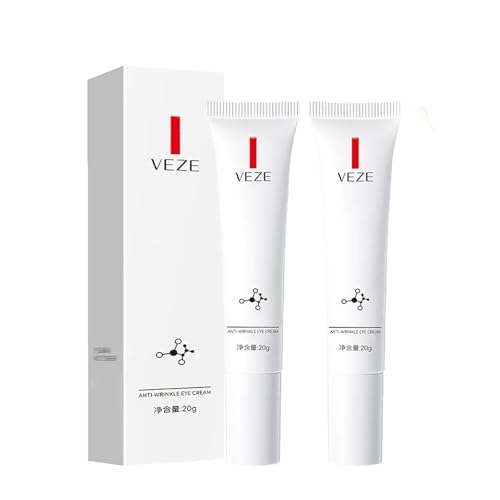 Eyez-Ation Tinted Gel accertato per gli occhi, 20 ml istantanea e temporanea sotto gli occhi Crema, formula facile da abbigliamento per borse per gli occhi e gonfiore (2PC)