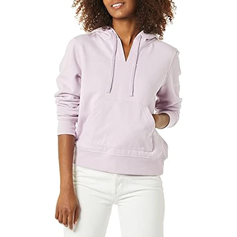 Amazon Essentials Damen Langarm-Kapuzenpullover mit offenem V-Ausschnitt in klassischer Passform Cover