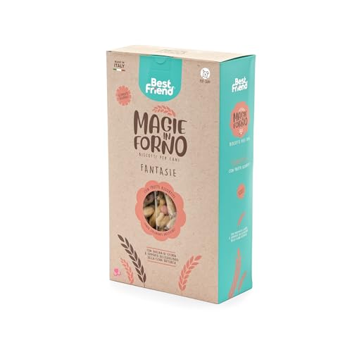 Best Friend - Biscotti Per Cani Magie in Forno. Snack per Cani Naturali, Altamente Digeribili e Senza Coloranti Artificiali | Frutti Assortiti, 1 kg