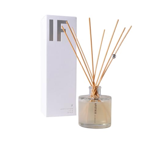 APOTHIA - IF Aromatic Diffuser | Modern White Floral & Citrus | Premium Essential Oils | Up to 12 Months | 7 oz | 200 ml | Small Batches for Luxury Quality in Elegant Glass Bottle