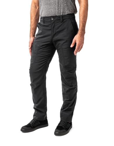 5.11 Tactical Men's Ridge Pants, Straight Fit, 8 Pockets, Style 74520, Black (ABR), 34W x 36L