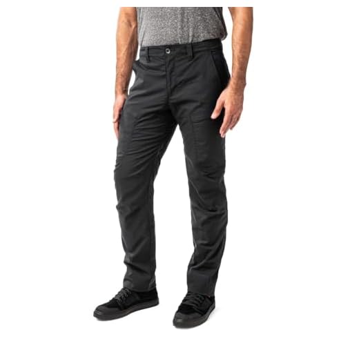 5.11 Tactical Men's Ridge Pants, Straight Fit, 8 Pockets, Style 74520, Black (New), 34W x 32L