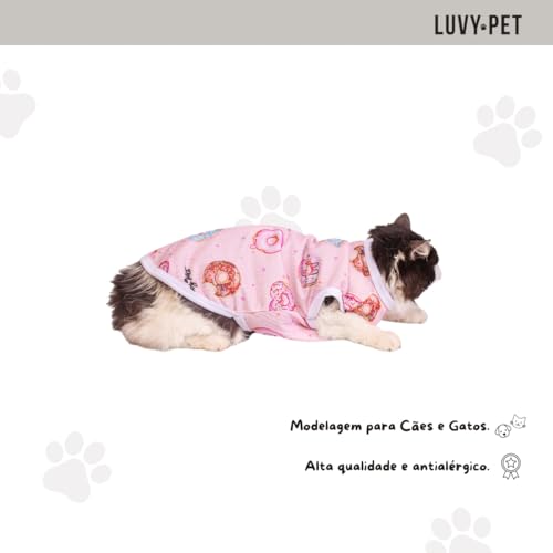 Luvy Pet, Roupa Pet Canelada Donuts Tamanho:PP