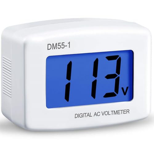 電圧計 テスター LCDデジタル 電圧測定モニター AC80-300V