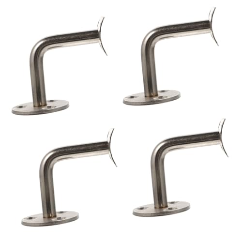Pasamanos de acero inoxidable para evitar caídas soportes de pared estables para barandilla 2