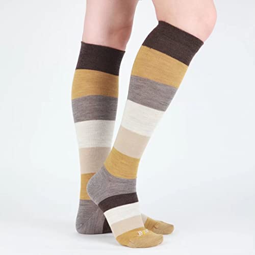 Image of ja vie Women & Men Comfy 75% Merino Wool Compression Socks 15-20mmHg Extra Soft