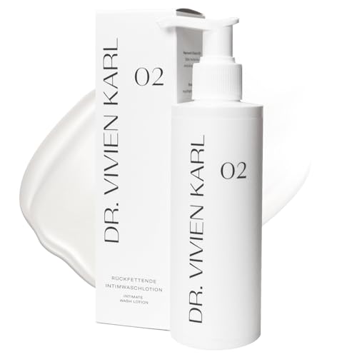 DR. VIVIEN KARL Intimate Wash Lotion 02 | Gentle Cleansing & Care for Sensitive & Dry Skin | With Shea Butter & Lactic Acid | Daily Intimate Care Against Intimate Dryness | 200 ml