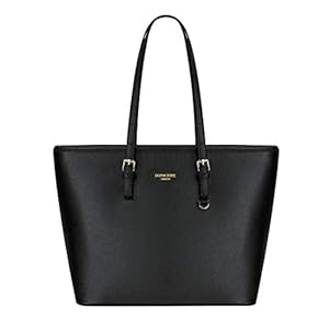 LIRENSHIGE Handbags for Women, Tote Bag Soft PU Leather Large Capacity Ladies Handbag Womens Top Handle Shoulder Bag For women Black Handbag